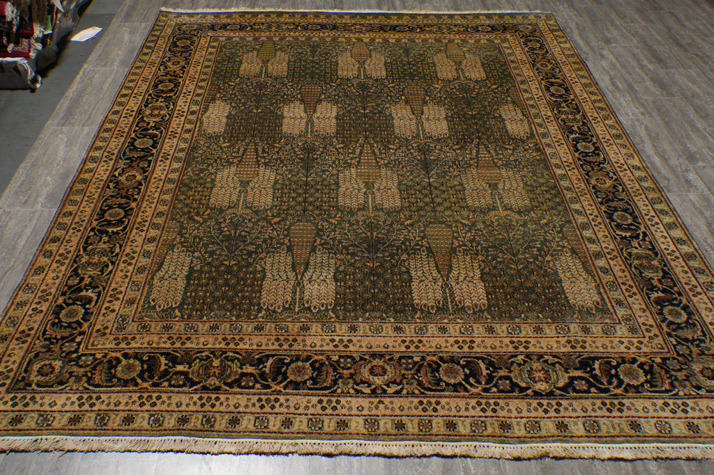 8 x 10 Green Ziglar new Rug - view 3