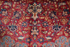 Load image into Gallery viewer, 10 x 14 Red Persian Hand Knotted Wool Rug Traditional Floral Oriental Area Rug #PIX-14837