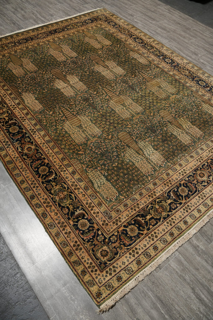 8 x 10 Green Ziglar new Rug - view 5