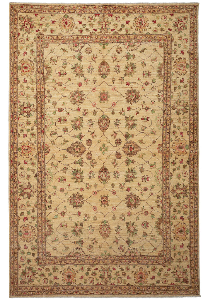 6.8 x 9.9 Beige Chobi Peshawar Rug 20260