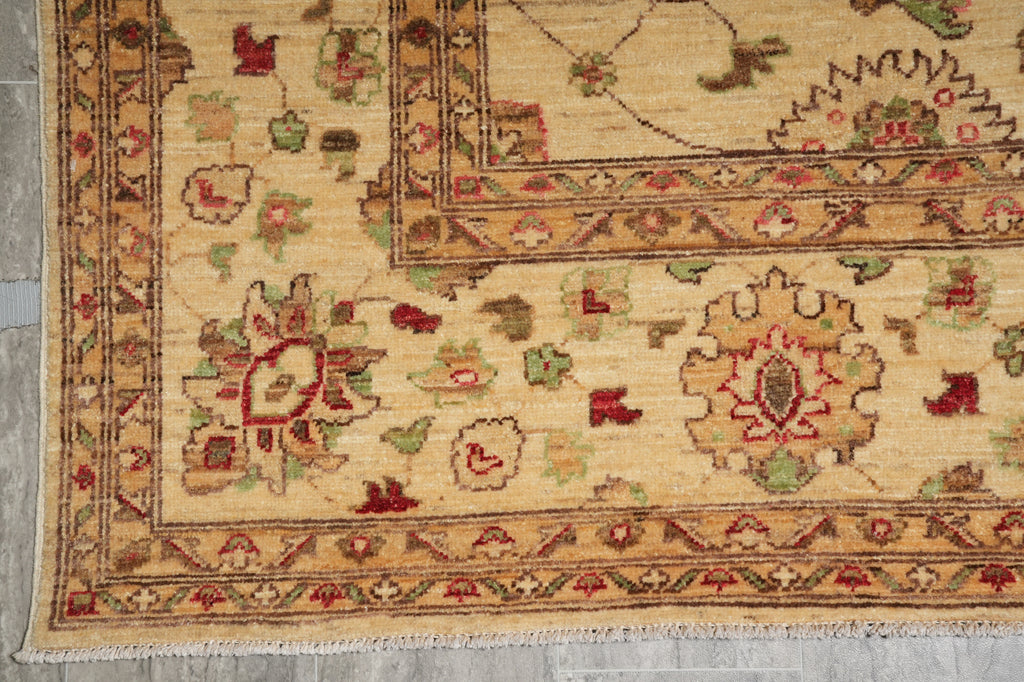 6.8 x 9.9 Beige Chobi Peshawar Rug 20260