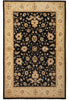 Load image into Gallery viewer, 6 x 9 Black Chobi Peshawar Rug 22729