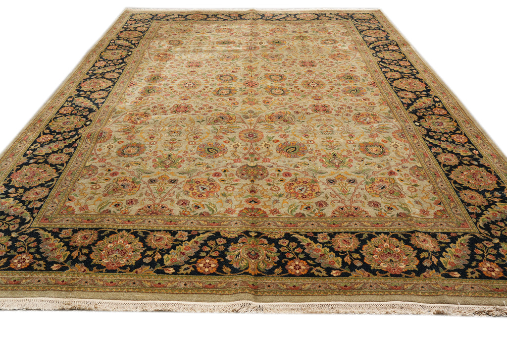 10 x 14 New Quality Handmade Jaipur Rug Antique Look #F-4303