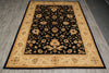 Load image into Gallery viewer, 6 x 9 Black Chobi Peshawar Rug 22729