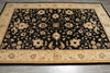 Load image into Gallery viewer, 6 x 9 Black Chobi Peshawar Rug 22729