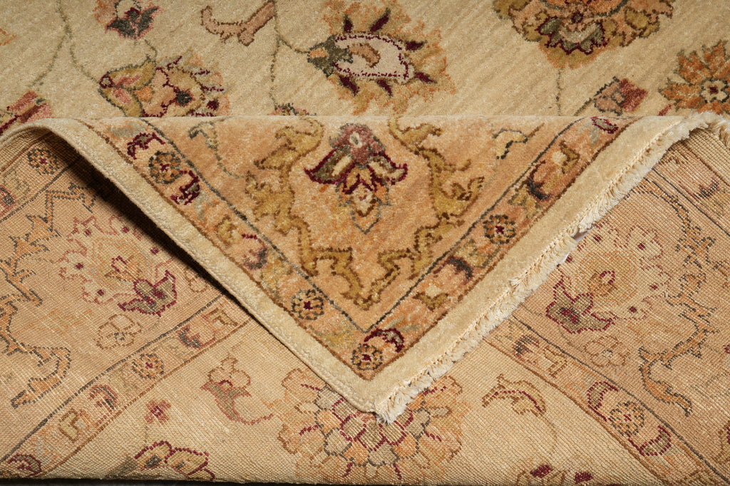 5.7 x 8 Beige Vegetable Dyed Chobi Rug 73658