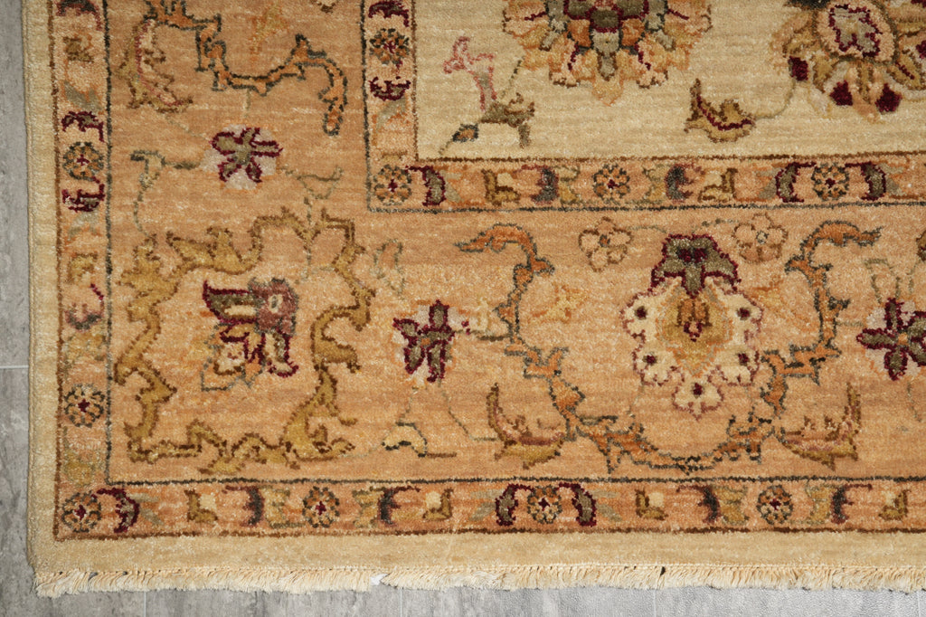 5.7 x 8 Beige Vegetable Dyed Chobi Rug 73658