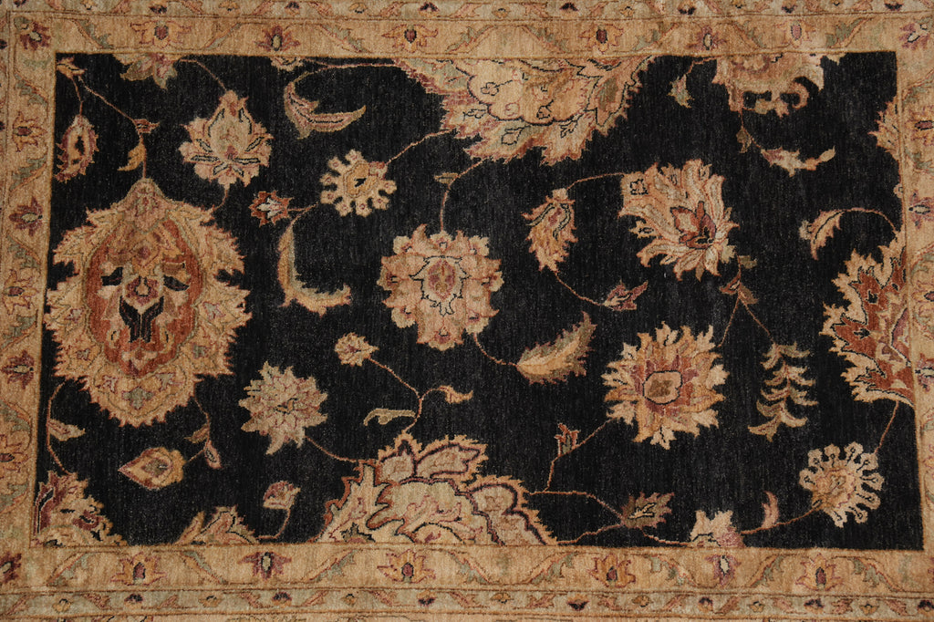 8 x 10 Quality Wool Jaipur Rug Black Sale Clearance #PIX-12728