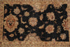 Load image into Gallery viewer, 8 x 10 Quality Wool Jaipur Rug Black Sale Clearance #PIX-12728