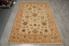 Load image into Gallery viewer, 5.7 x 8 Beige Vegetable Dyed Chobi Rug 73658