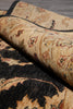 Load image into Gallery viewer, 8 x 10 Quality Wool Jaipur Rug Black Sale Clearance #PIX-12728