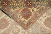Load image into Gallery viewer, 5 x 5.9 Pine Green Chobi Peshawar Rug 20263