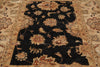 Load image into Gallery viewer, 8 x 10 Quality Wool Jaipur Rug Black Sale Clearance #PIX-12728