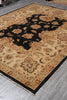 Load image into Gallery viewer, 8 x 10 Quality Wool Jaipur Rug Black Sale Clearance #PIX-12728