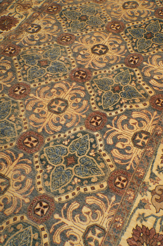 5 x 5.9 Pine Green Chobi Peshawar Rug 20263
