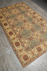 Load image into Gallery viewer, 5 x 5.9 Pine Green Chobi Peshawar Rug 20263