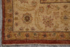 Load image into Gallery viewer, 7.6 x 9.5 Hand-Knotted Agra Rug Natural Wool Rust Gold Inventory Clearance Sale #PIX-804-70