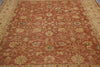 Load image into Gallery viewer, 7.6 x 9.5 Hand-Knotted Agra Rug Natural Wool Rust Gold Inventory Clearance Sale #PIX-804-70