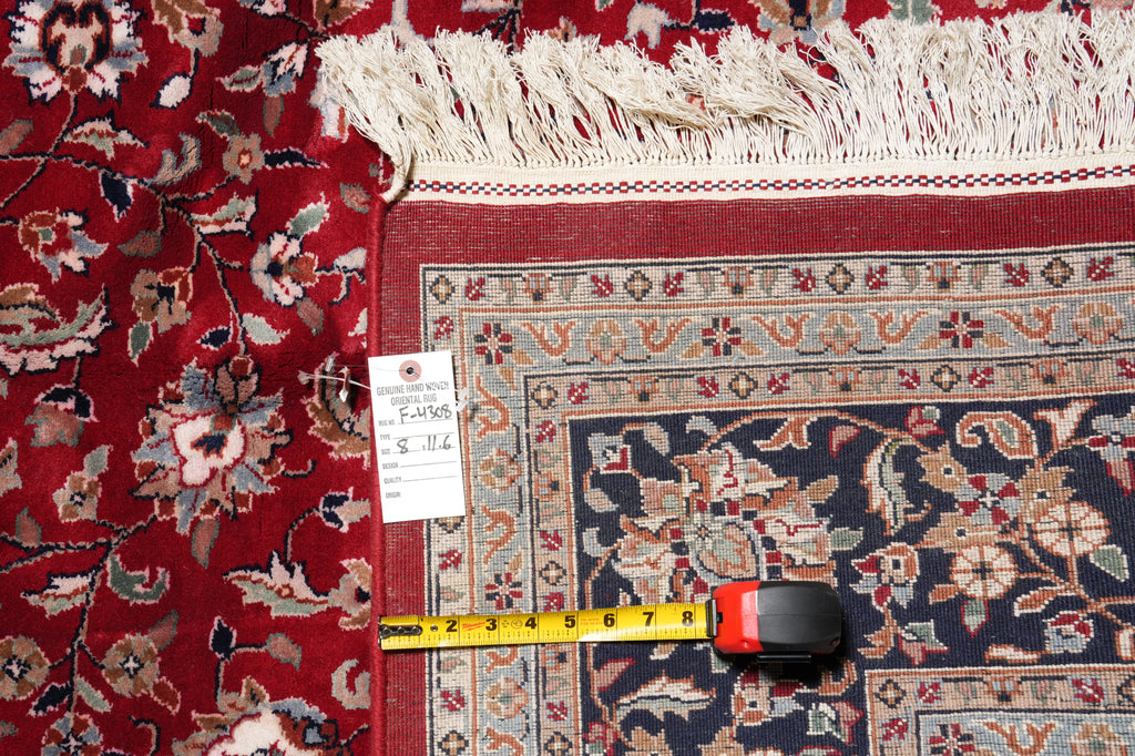 8 x 11.6 Elegant High Quality Handmade Rug #F-4308