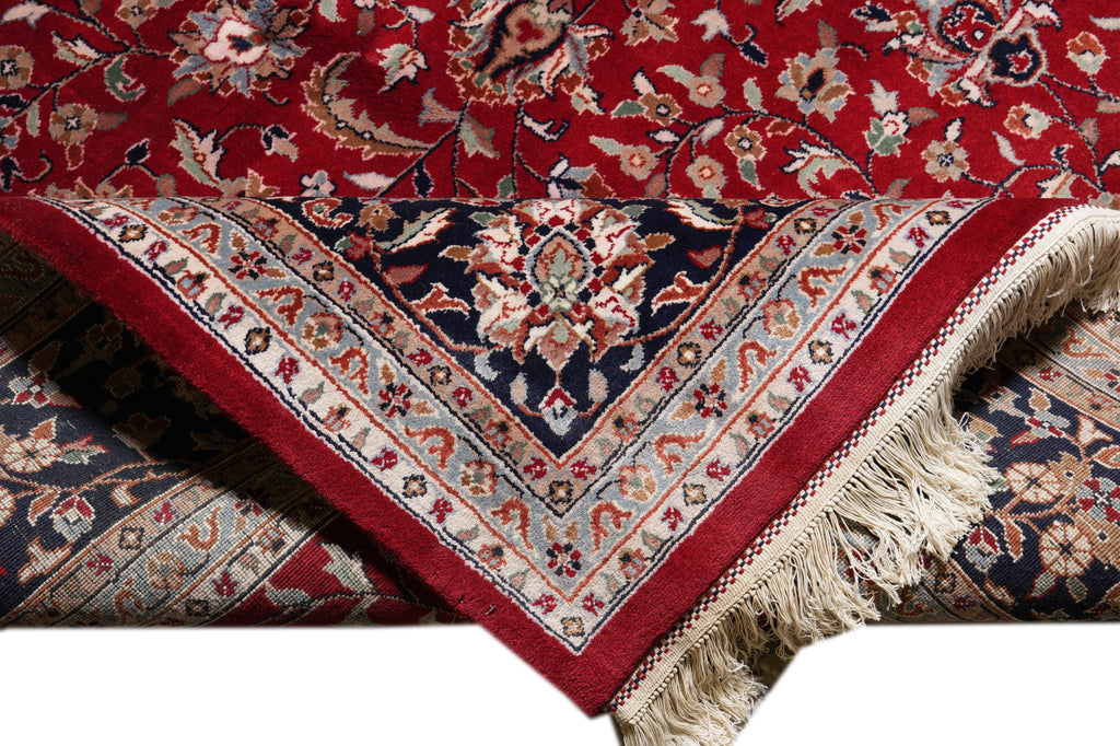 8 x 11.6 Elegant High Quality Handmade Rug #F-4308