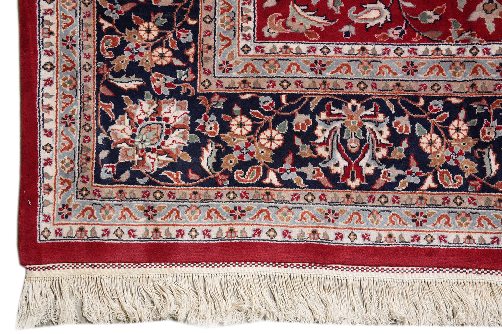 8 x 11.6 Elegant High Quality Handmade Rug #F-4308