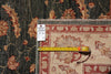 Load image into Gallery viewer, 8 x 8 Feet Square Dark Green Quality Peshawar Chobi Zigler Rug #PIX-3771