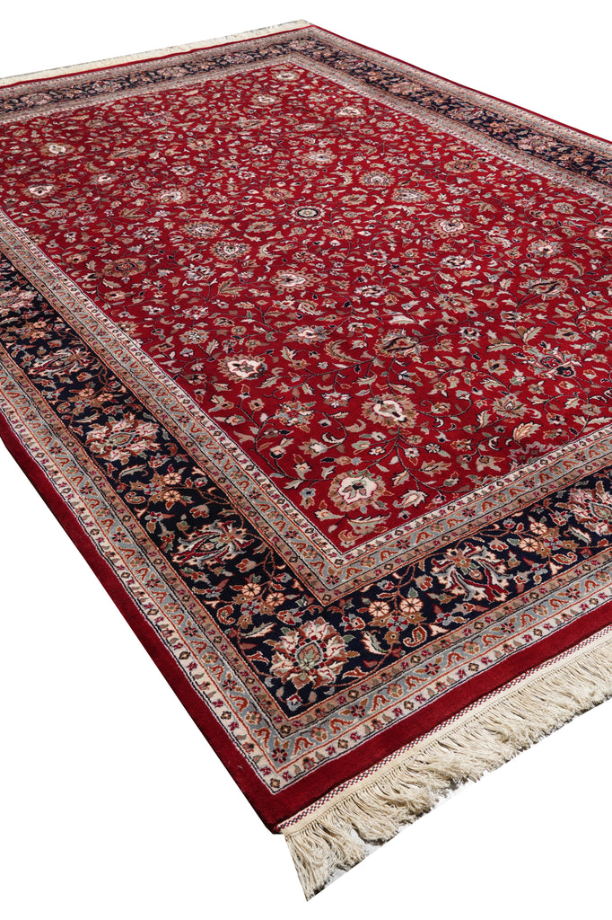 8 x 11.6 Elegant High Quality Handmade Rug #F-4308