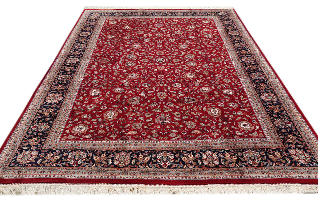 8 x 11.6 Elegant High Quality Handmade Rug #F-4308