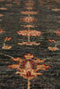Load image into Gallery viewer, 8 x 8 Feet Square Dark Green Quality Peshawar Chobi Zigler Rug #PIX-3771