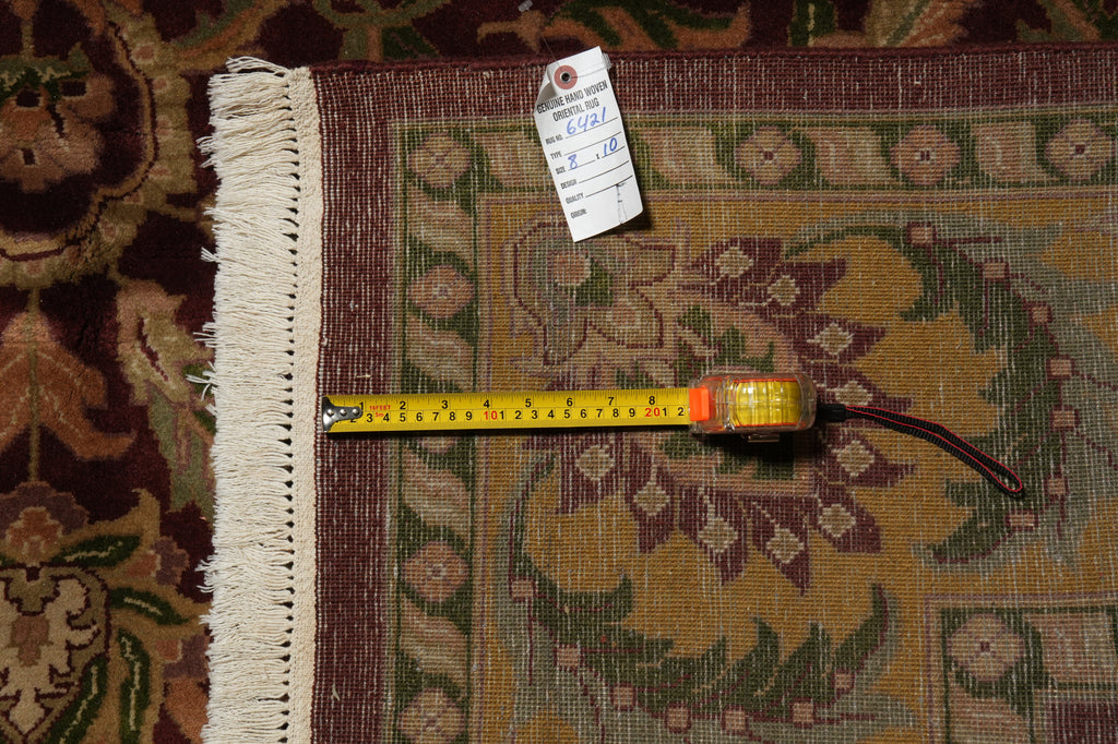 8 x 10 New Handmade India Quality Wool Rug - view 15