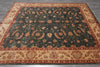 Load image into Gallery viewer, 8 x 8 Feet Square Dark Green Quality Peshawar Chobi Zigler Rug #PIX-3771