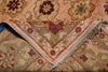 Load image into Gallery viewer, 8 x 8.5 Hand-Knotted Jaipur Rug Quality Wool Peach Green #PIX-15973