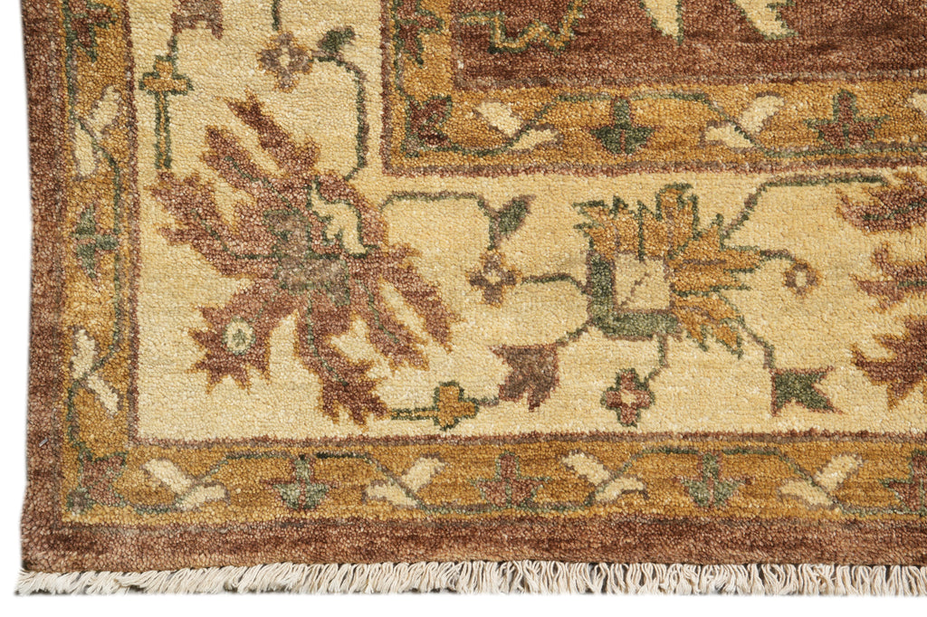 9 x 12 New Handmade Oushak Rug Brown #F-4309