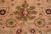 Load image into Gallery viewer, 8 x 8.5 Hand-Knotted Jaipur Rug Quality Wool Peach Green #PIX-15973