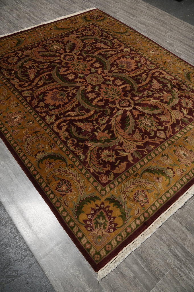 8 x 10 New Handmade India Quality Wool Rug - view 5
