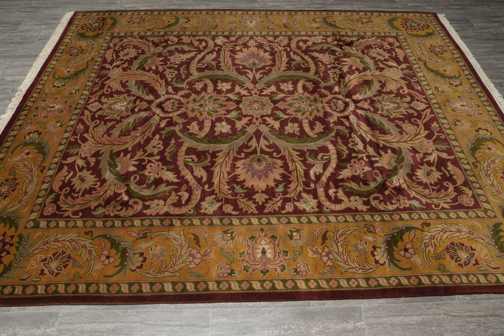 8 x 10 New Handmade India Quality Wool Rug - view 4