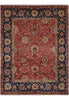 Load image into Gallery viewer, 8 x 10 Gorgeous Traditional Quality Wool Jaipur Rug Burgundy Black Clearance Sale