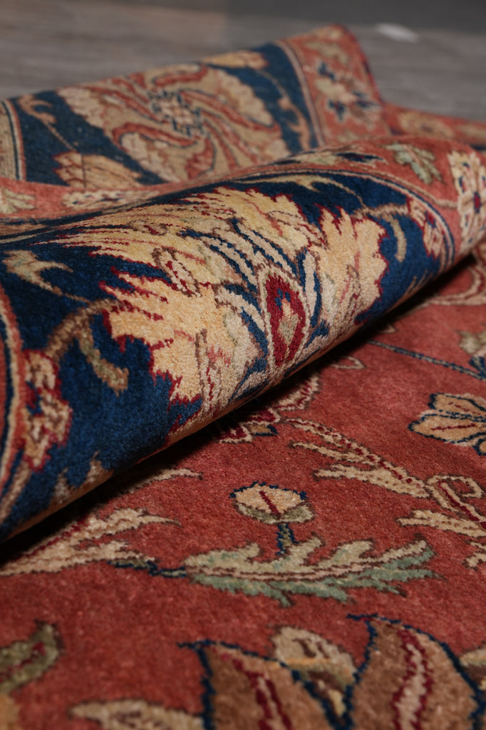 8 x 10 Gorgeous Traditional Quality Wool Jaipur Rug Burgundy Black Clearance Sale #PIX-3707