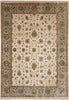 Load image into Gallery viewer, 8.9 x 11.9 Beautiful Quality Agra Rug Ivory Light Blue #F-4310