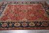 Load image into Gallery viewer, 8 x 10 Gorgeous Traditional Quality Wool Jaipur Rug Burgundy Black Clearance Sale #PIX-3707