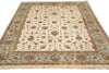 Load image into Gallery viewer, 8.9 x 11.9 Beautiful Quality Agra Rug Ivory Light Blue #F-4310