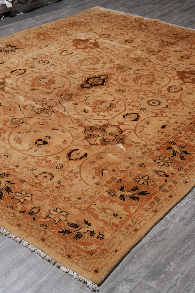 8 x 10 New Handmade Quality Wool Agra Rug Antique Pattern Sale #PIX-15120