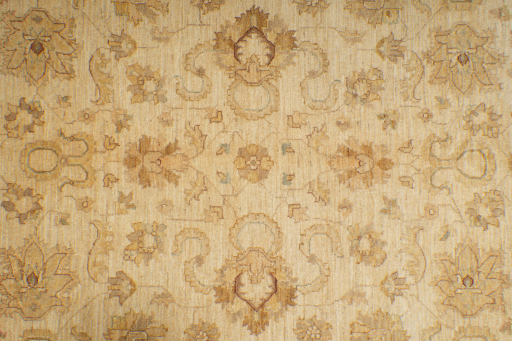 6.4 x 9.9 Beige Zigler Chobi Peshawar Rug 20262