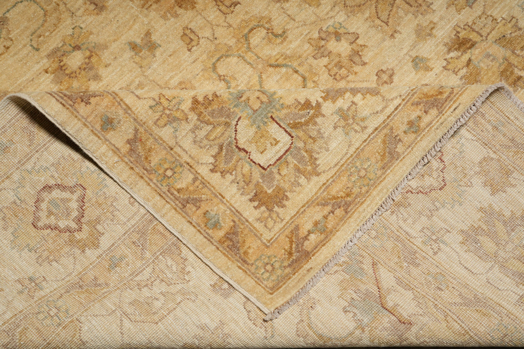 6.4 x 9.9 Beige Zigler Chobi Peshawar Rug 20262