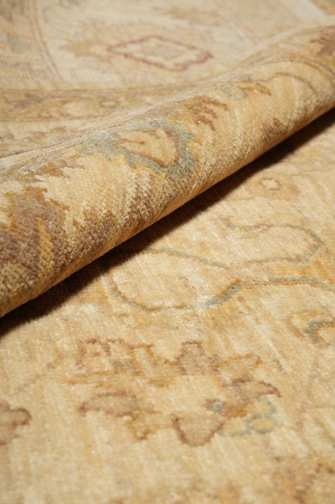 6.4 x 9.9 Beige Zigler Chobi Peshawar Rug 20262