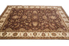 Load image into Gallery viewer, 9 x 12 Brown Handmade Agra Rug #F-4311