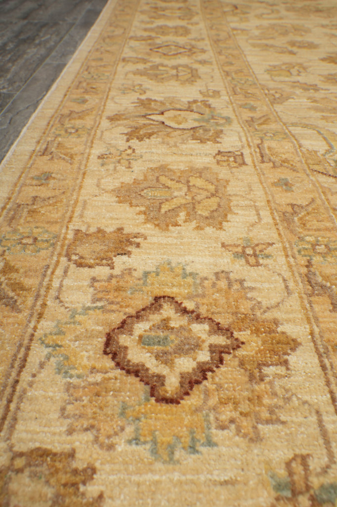 6.4 x 9.9 Beige Zigler Chobi Peshawar Rug 20262