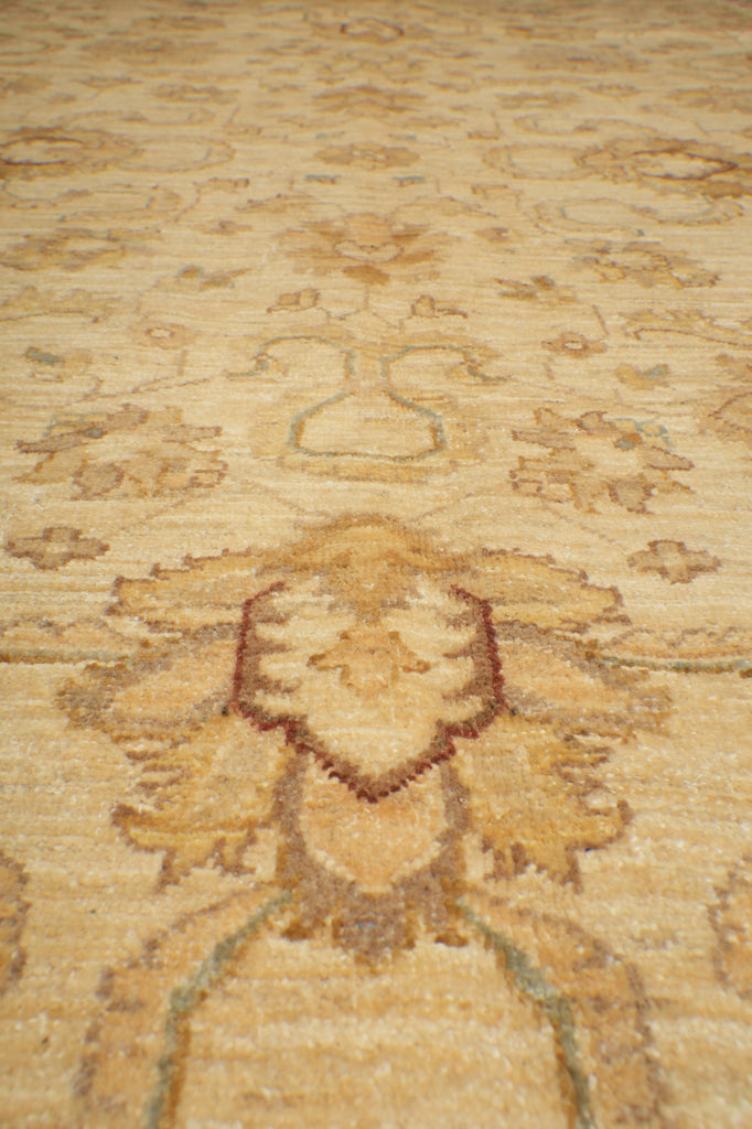 6.4 x 9.9 Beige Zigler Chobi Peshawar Rug 20262
