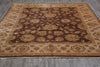 Load image into Gallery viewer, 8 x 9.7 Brown Quality Wool Jaipur Rug Clearance Sale #PIX-804-38
