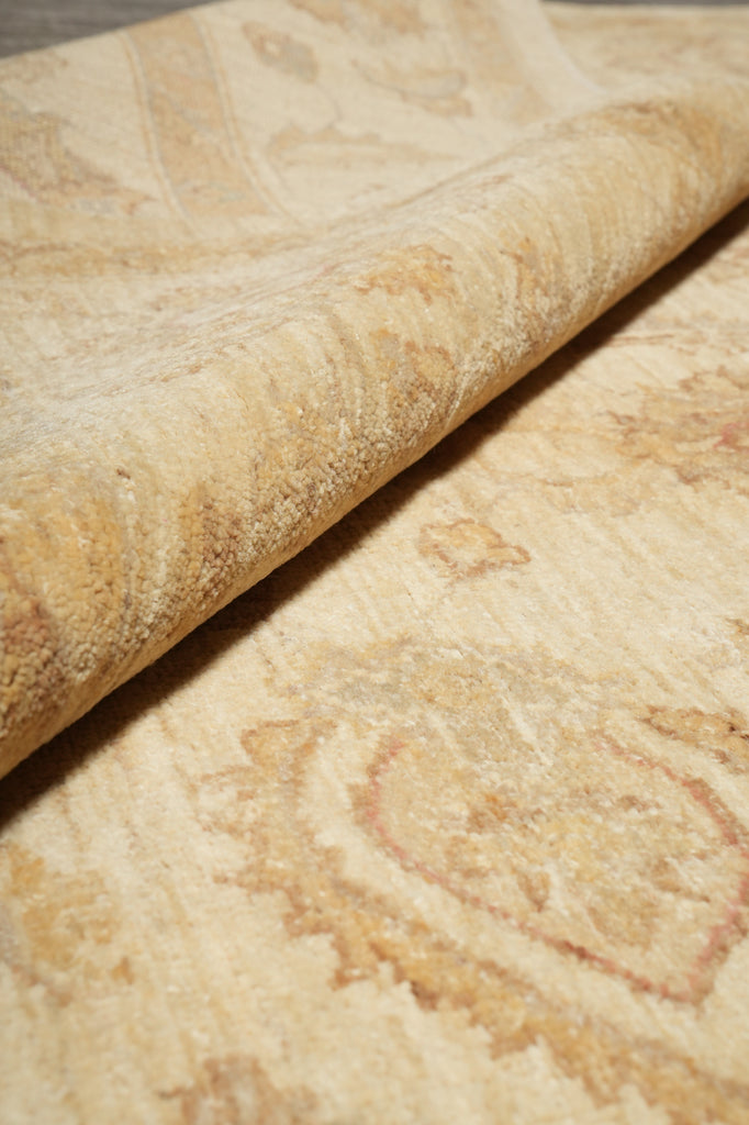 6 x 8.8 Beige Chobi Peshawar Rug 20254